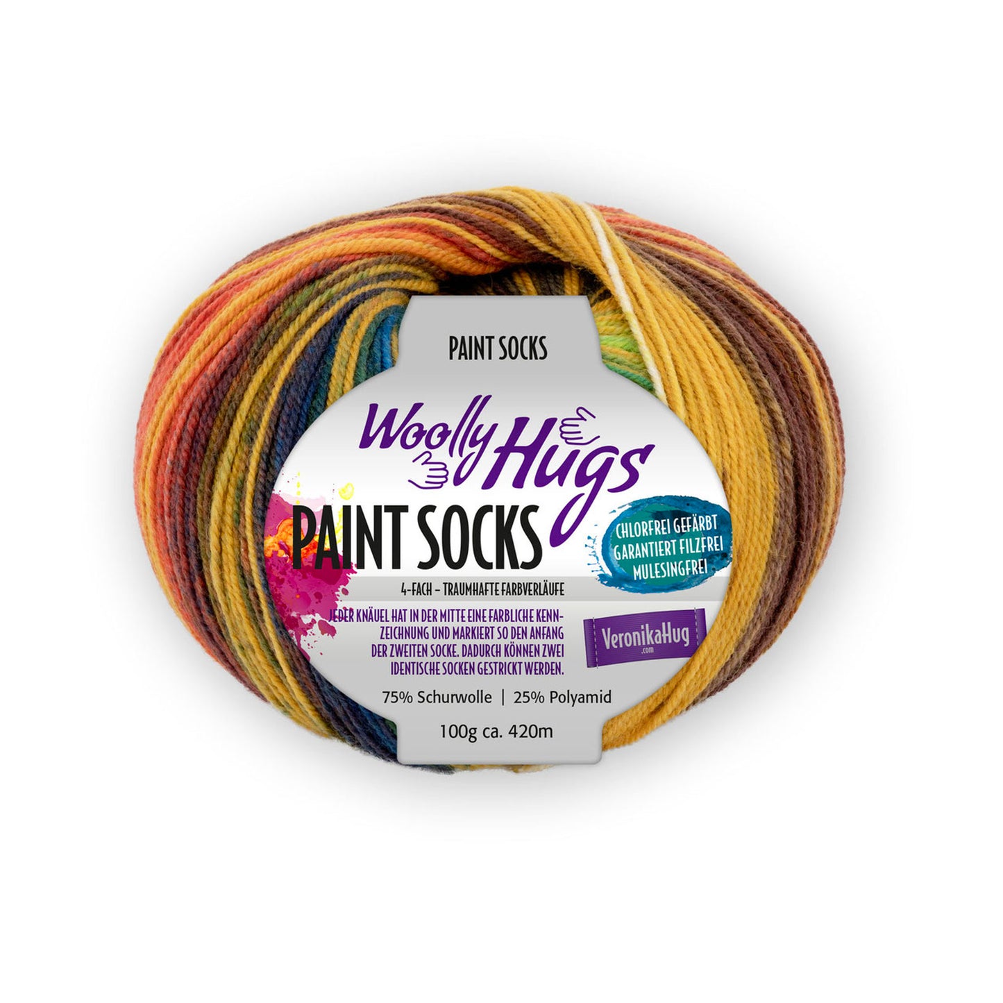 Paint Socks - Woolly Hugs - Pro Lana