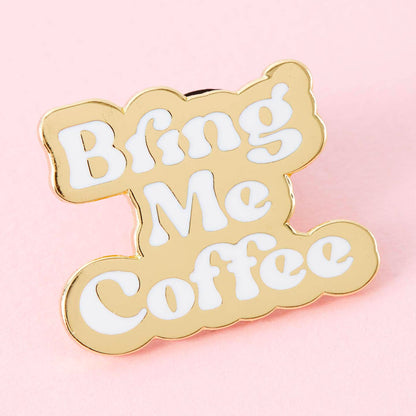 Pin's de Punky Pins modèle Bring Me Coffee