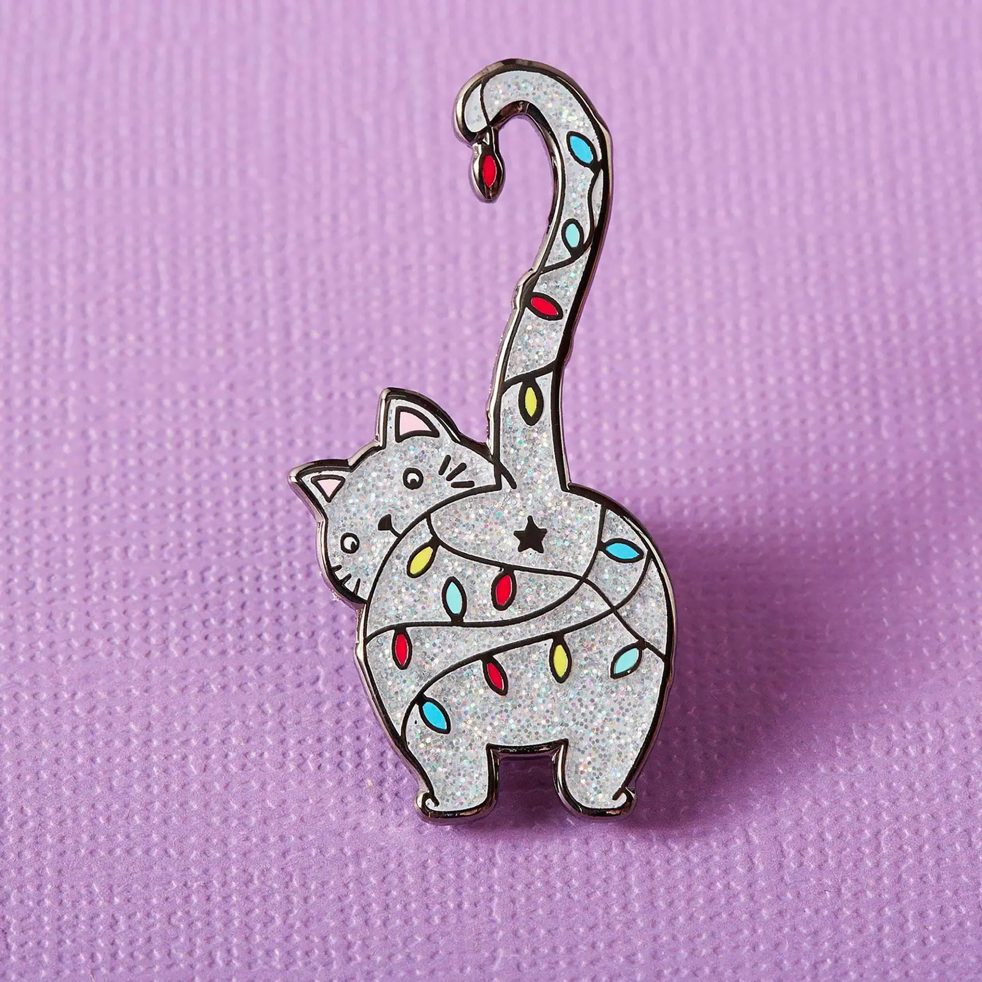 Pin's de Punky Pins modèle Christmas Kitty