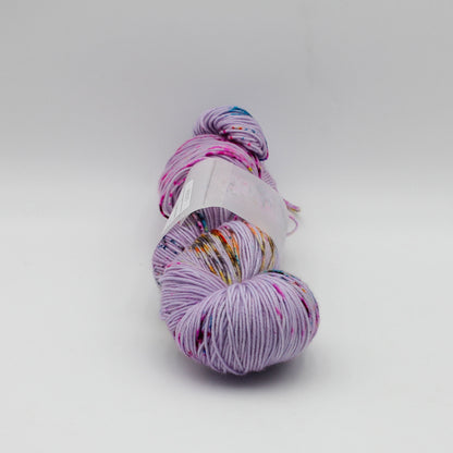 Echeveau de Dashing Fingering de Qing Fibre coloris Cuttlefish