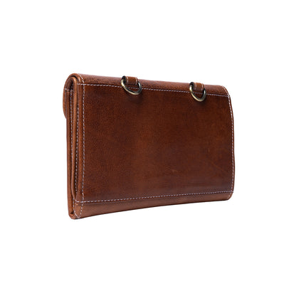 Pochette à aiguilles circulaires fixes P0123 de Re:Designed coloris Walnut