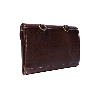 Pochette à aiguilles circulaires fixes P0123 de Re:Designed coloris Woodsmoke