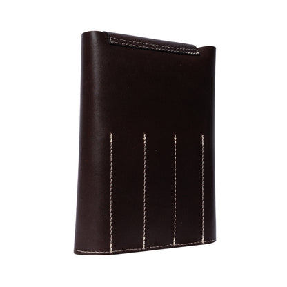 Pochette à aiguilles circulaires interchangeables P0131 de Re:Designed coloris Dark Brown 