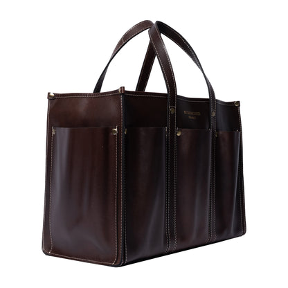Sac cabas Re:Designed modèle P0132 coloris Dark Brown