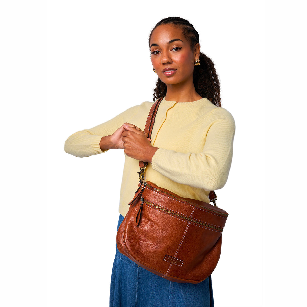 Sac à projet P0139 de Re:Designed coloris Walnut
