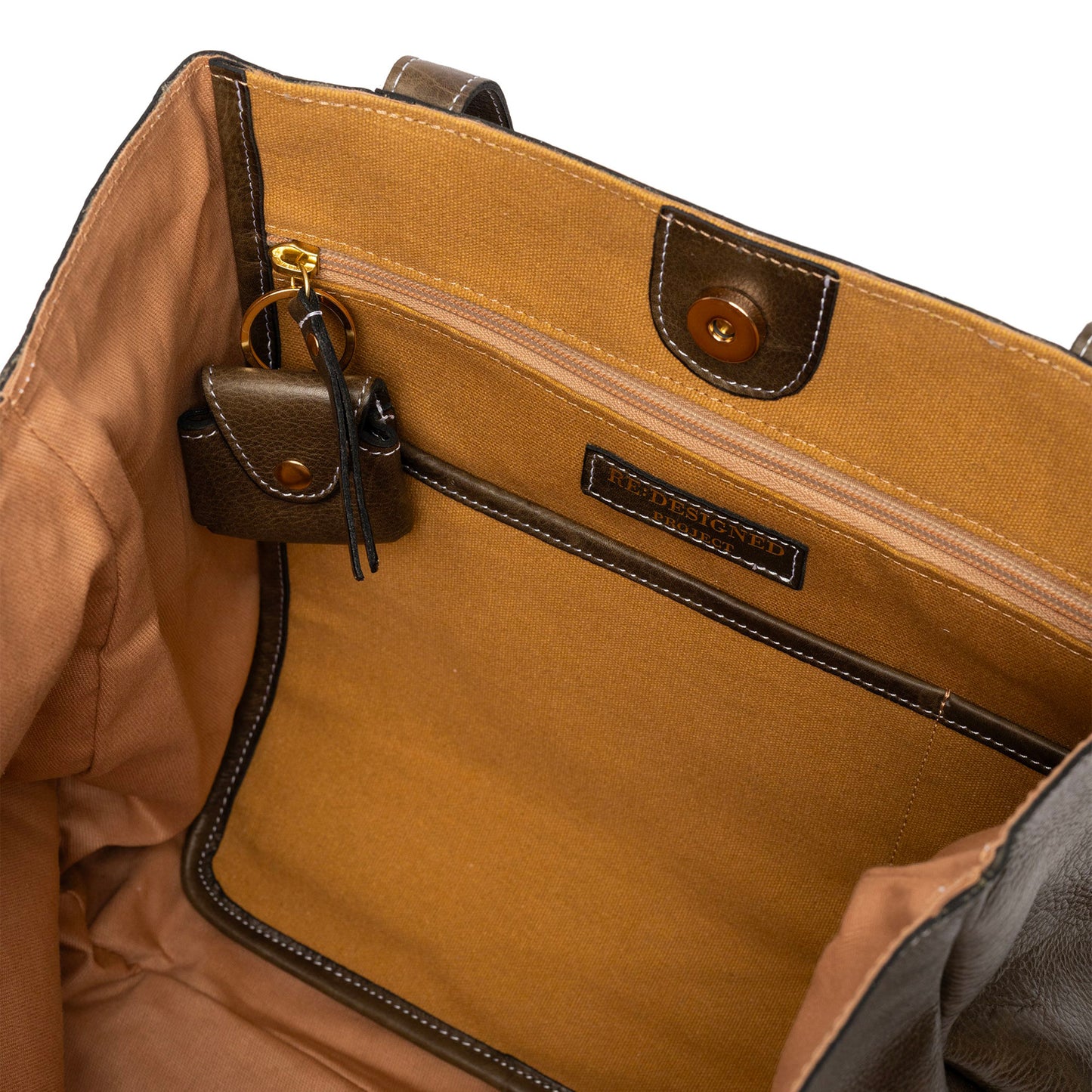 Sac cabas Re:Designed modèle P019 coloris Dark Green