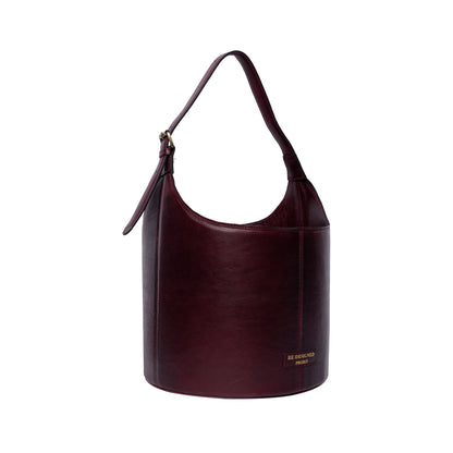 Bucket bag P026 de Re:Designed, coloris Dark Cherry