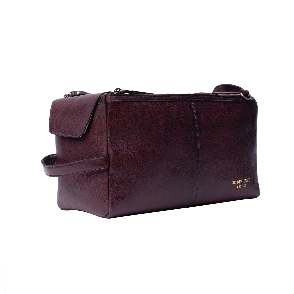 Sac avec rangement pour aiguilles P044 de Re:Designed coloris Dark Cherry