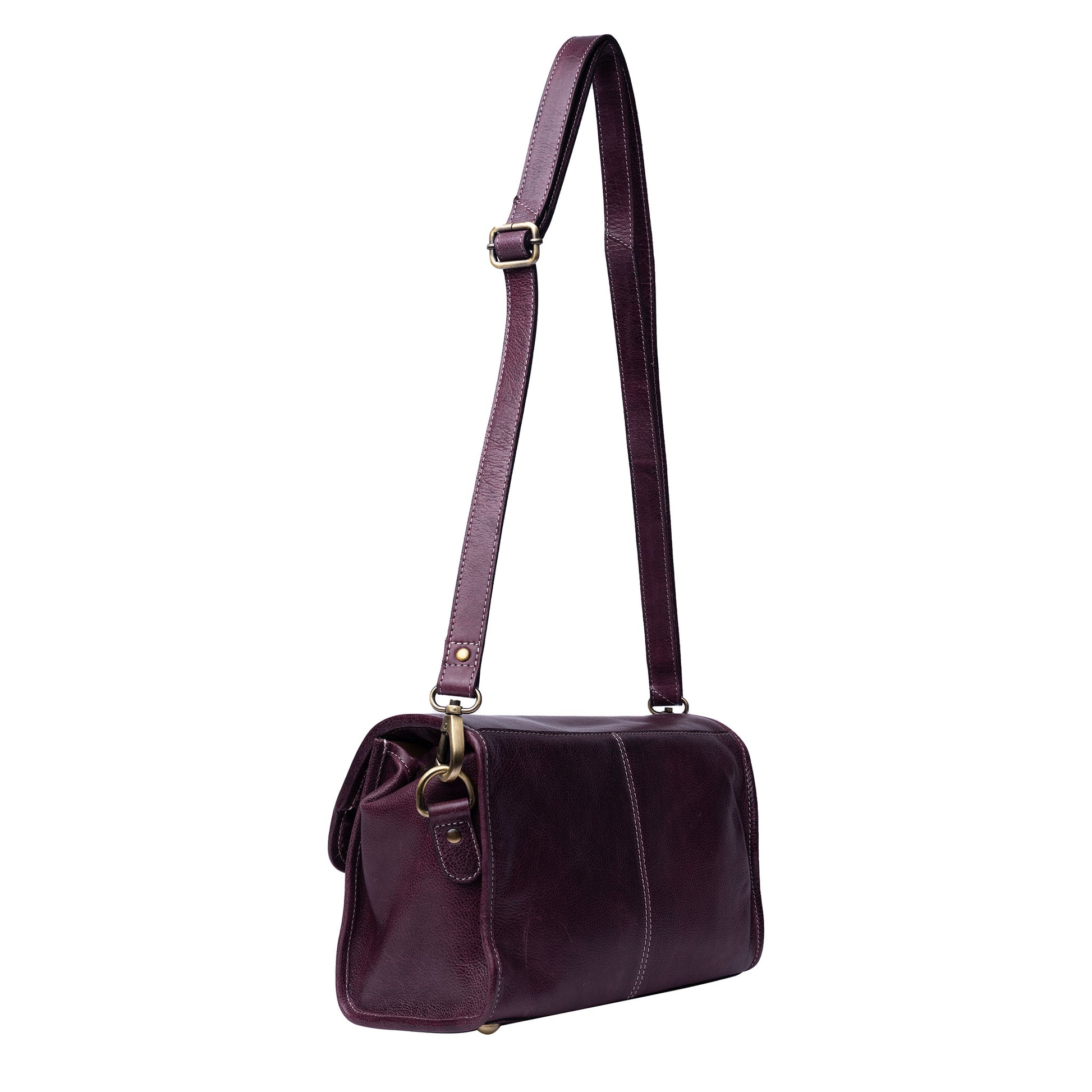 Sac avec rangement pour aiguilles P074 de Re:Designed coloris Dark Cherry
