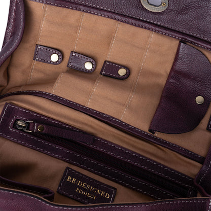 Sac avec rangement pour aiguilles P074 de Re:Designed coloris Dark Cherry