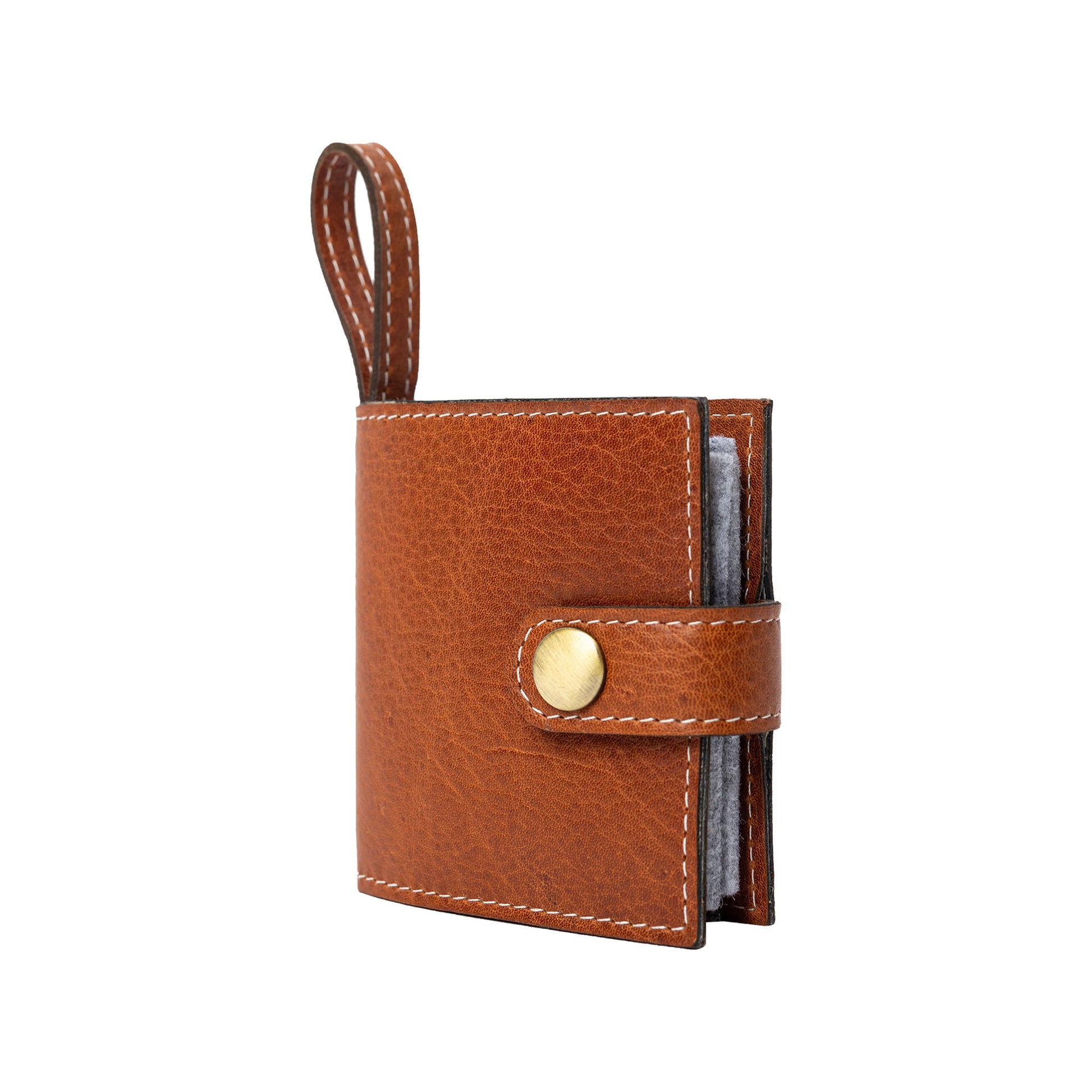Etui pour aiguilles à coudre ou à broderie P076 de Re:Designed coloris Burned Tan