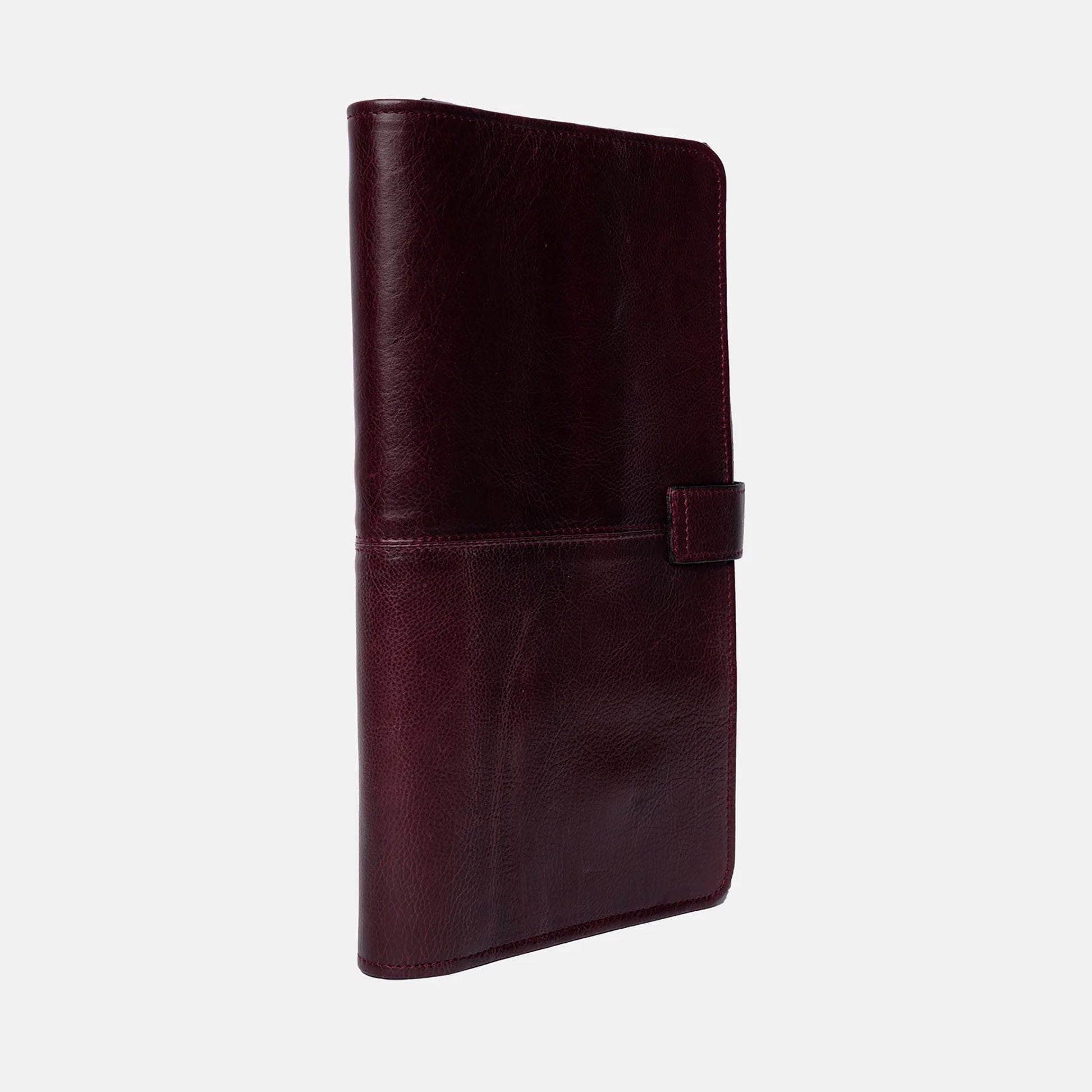 Pochette à aiguilles circulaires fixes Re:Designed P082 coloris Dark Cherry