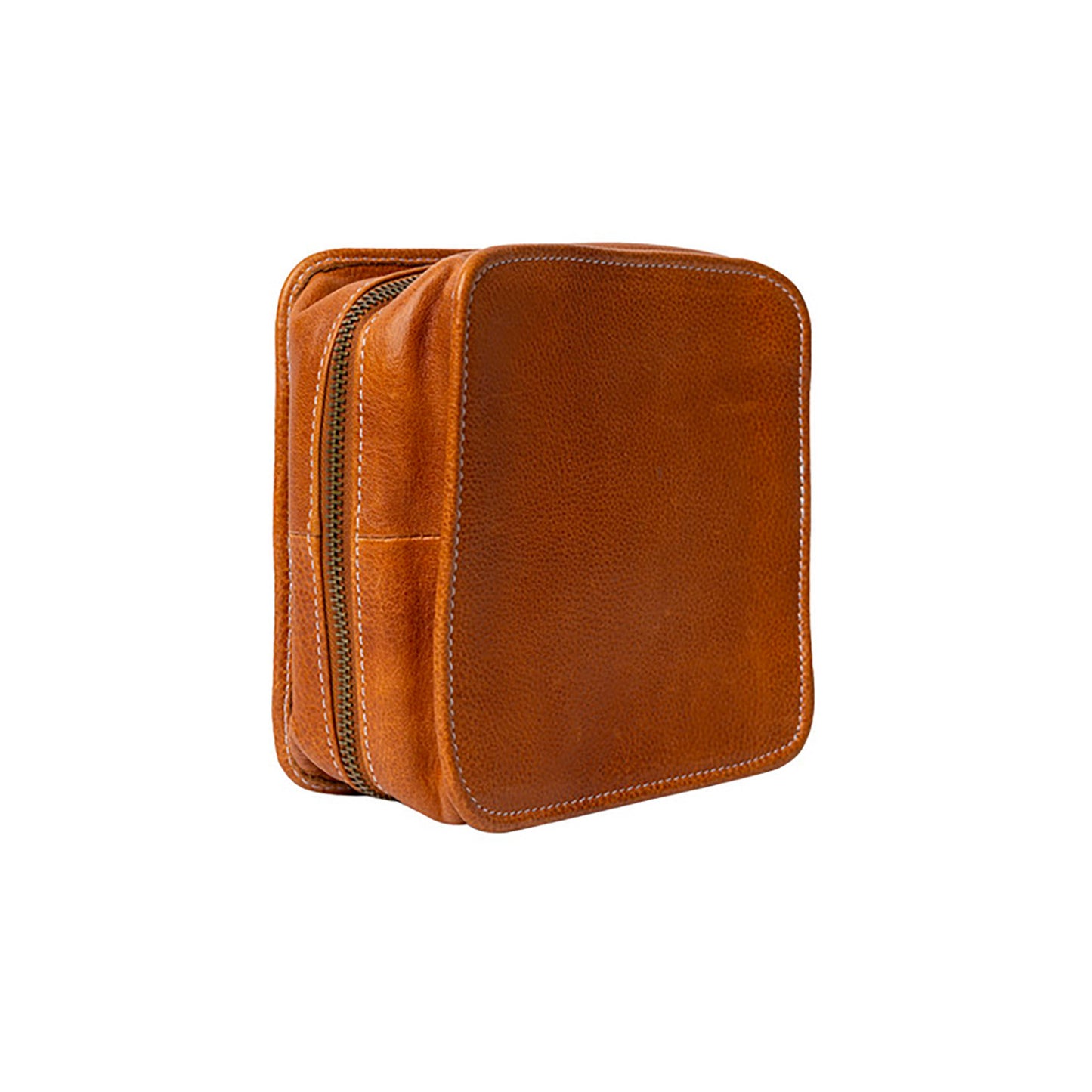 Pochette pour aiguilles circulaires interchangeables P083 de Re:Designed coloris Burned Tan