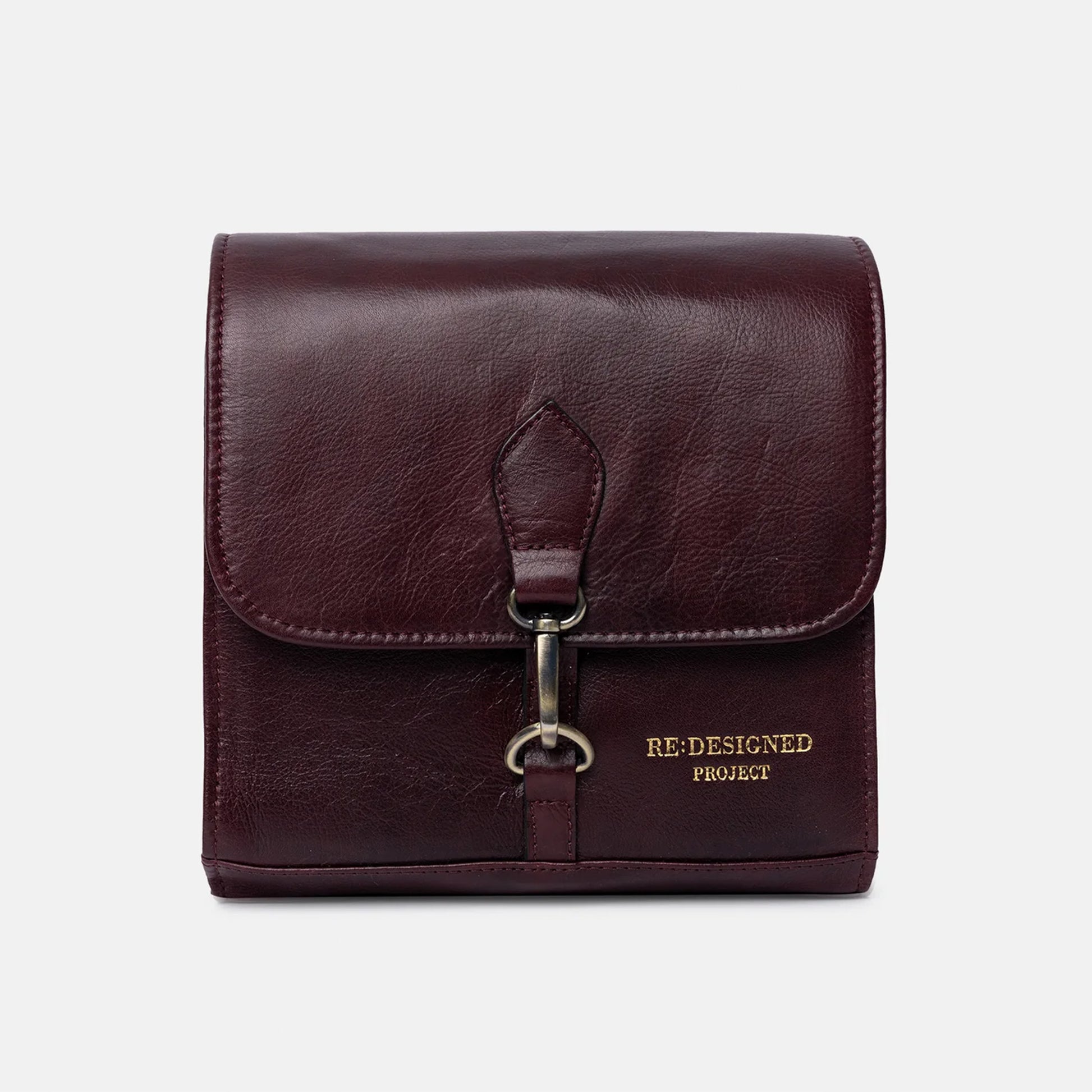 Pochette pour aiguilles circulaires fixes P093 de Re:Designed coloris Dark Cherry