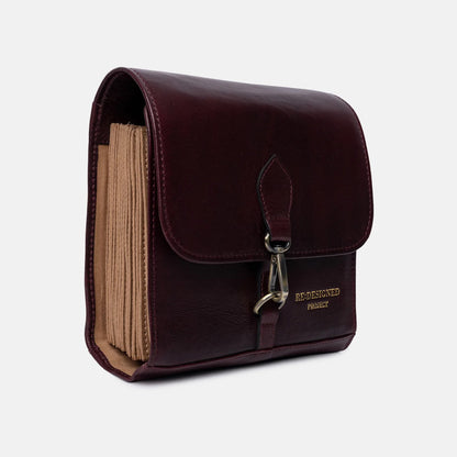 Pochette pour aiguilles circulaires fixes P093 de Re:Designed coloris Dark Cherry