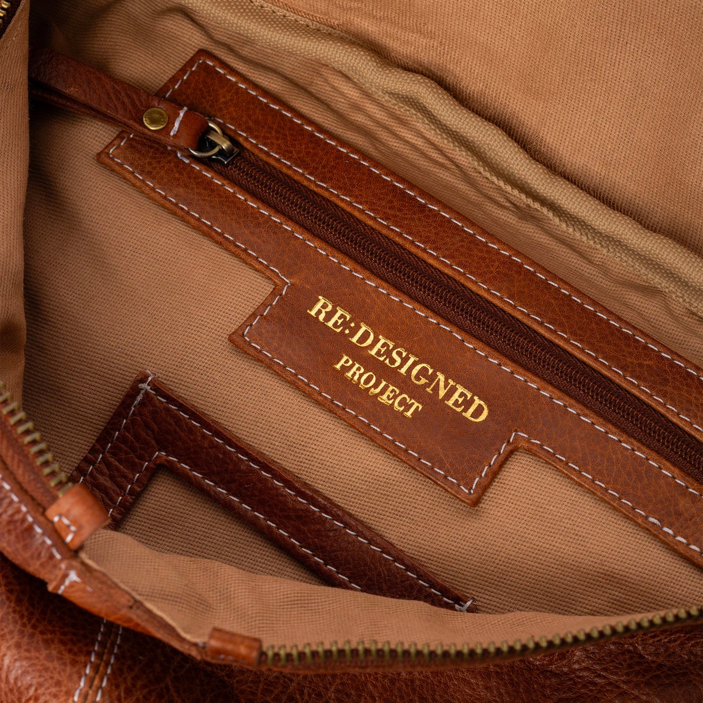 Sac à projet nomade P095 de Re:Designed coloris Walnut