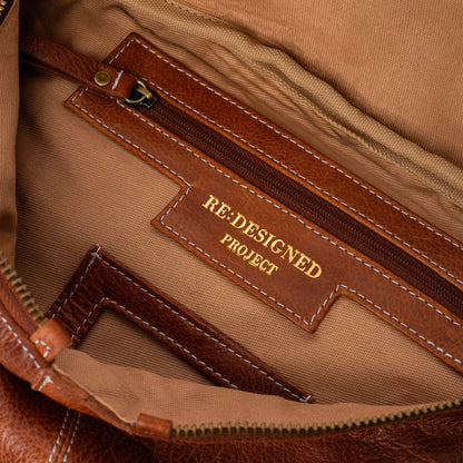 Sac à projet nomade P095 de Re:Designed coloris Walnut