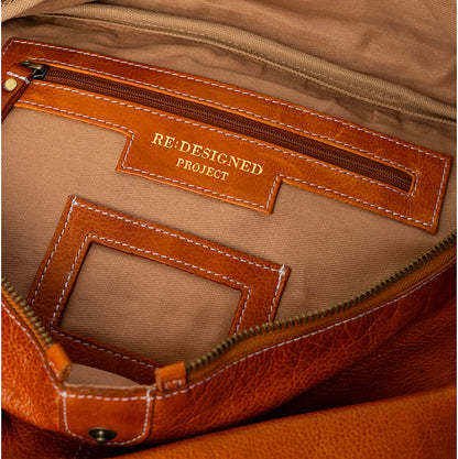 Sac à projet nomade P096 de Re:Designed coloris Burned Tan