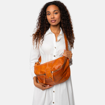 Sac à projet nomade P096 de Re:Designed coloris Burned Tan