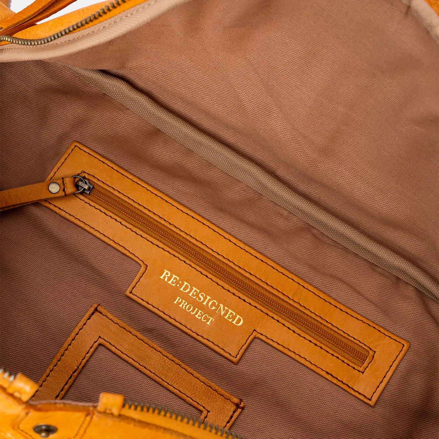 Sac à projet nomade P096 de Re:Designed coloris Retro Yellow