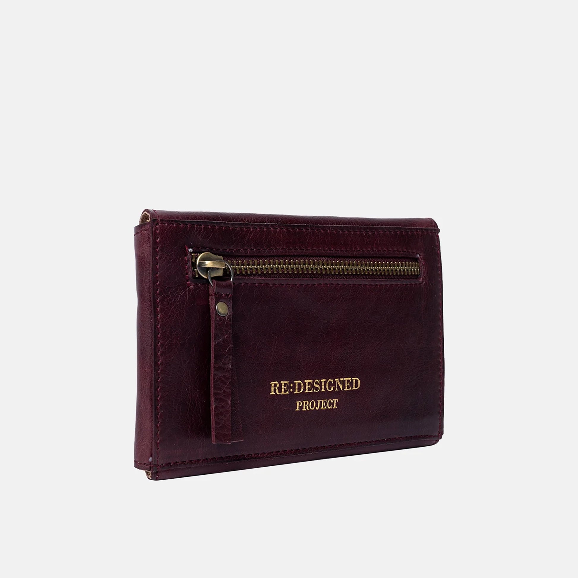 Pochette à aiguilles circulaires interchangeables P108 de Re:Designed coloris Dark Cherry