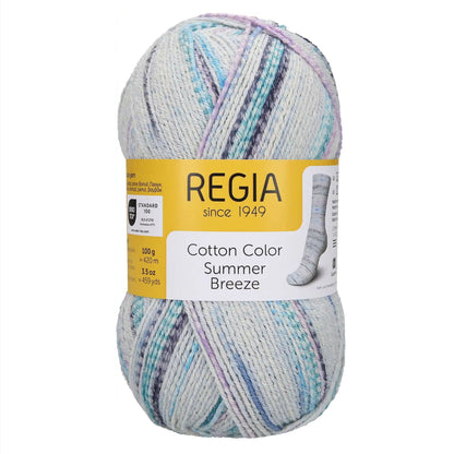 Pelote de Regia Cotton Color, série Summer Breeze, coloris 2476 Windy Days