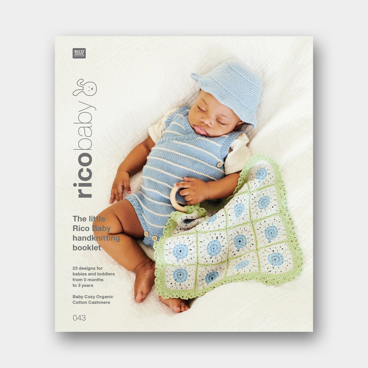 Catalogue de tricot Rico Design Baby n°43 (Baby Cozy Organic Cotton Cashmere)