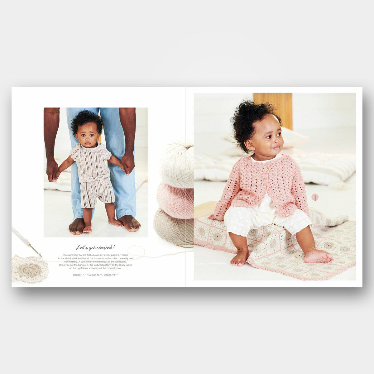 Catalogue de tricot Rico Design Baby n°43 (Baby Cozy Organic Cotton Cashmere)