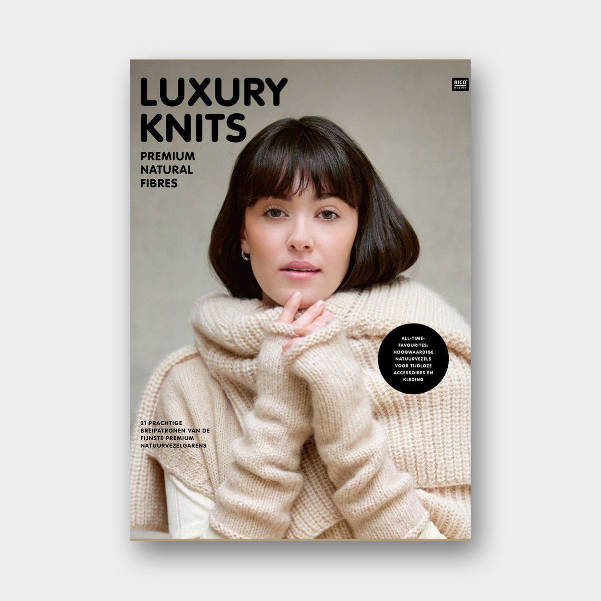 Catalogue de tricot Rico Design Luxury Knits, Soft Natural Fibres