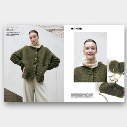 Catalogue de tricot Rico Design Luxury Knits, Soft Natural Fibres