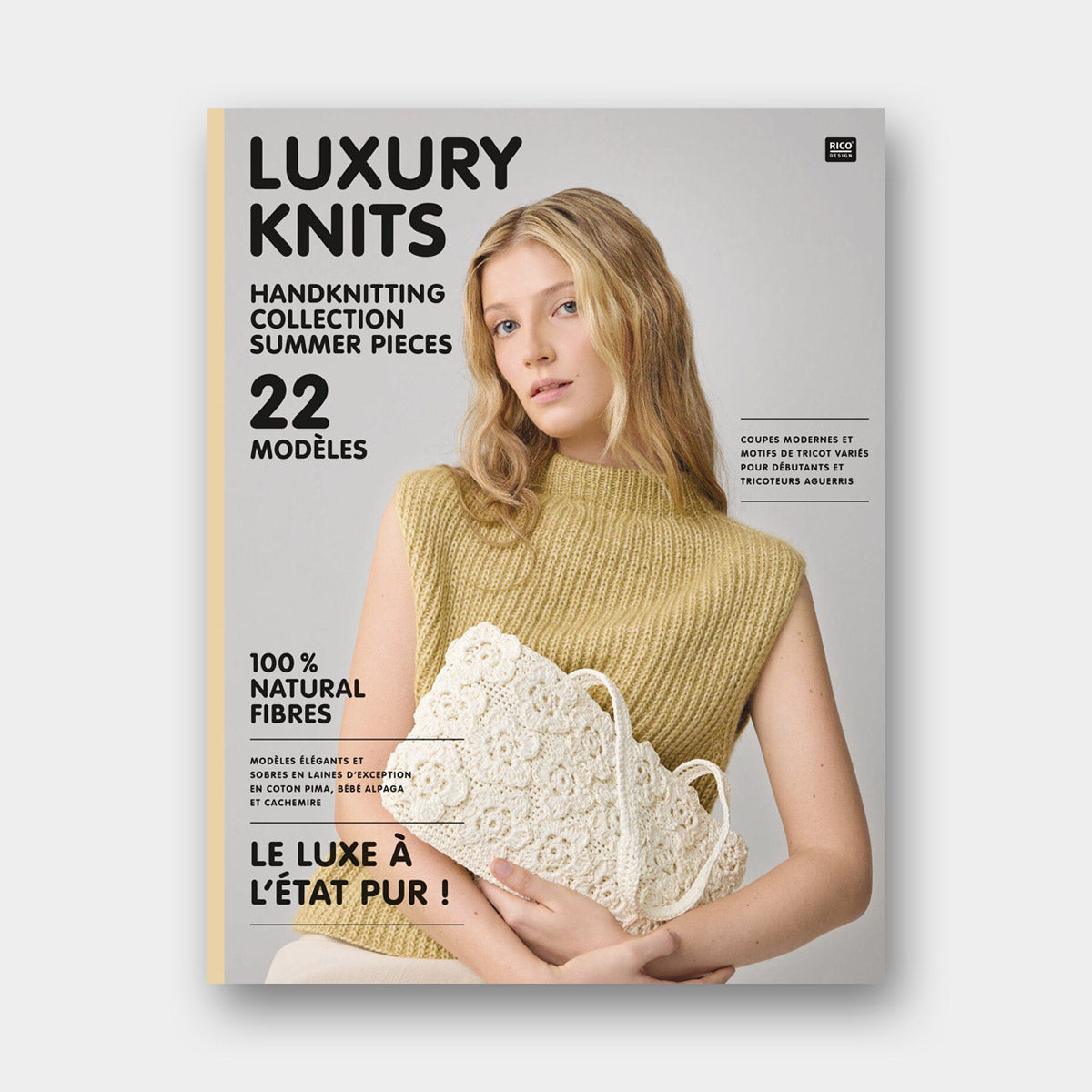 Catalogue de tricot Rico Design Luxury Knits, Summer 2026