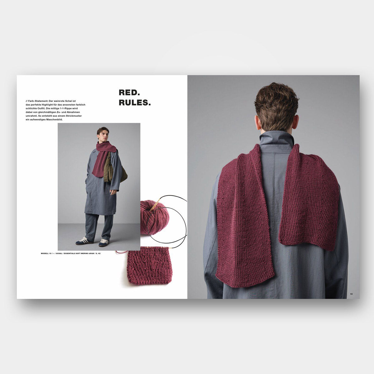 Catalogue de tricot Rico Design Made by Me Men n°3