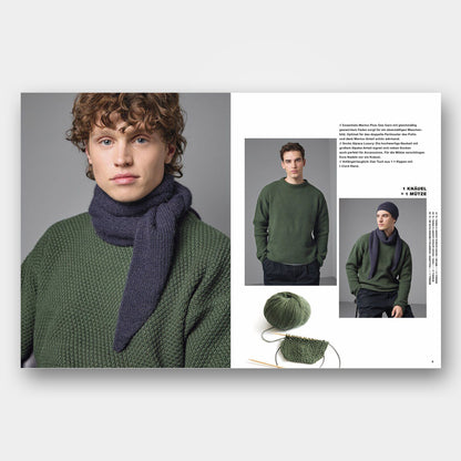 Catalogue de tricot Rico Design Made by Me Men n°3