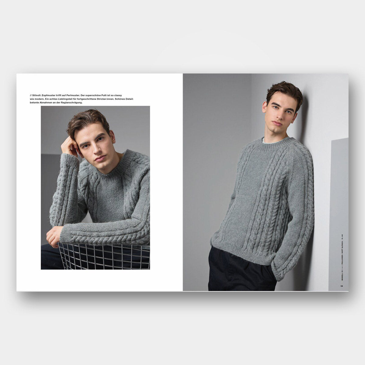 Catalogue de tricot Rico Design Made by Me Men n°3