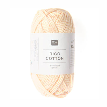 Pelote de Cotton de Rico Design coloris 200 Poudre