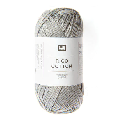 Pelote de Cotton de Rico Design coloris 903 Gris