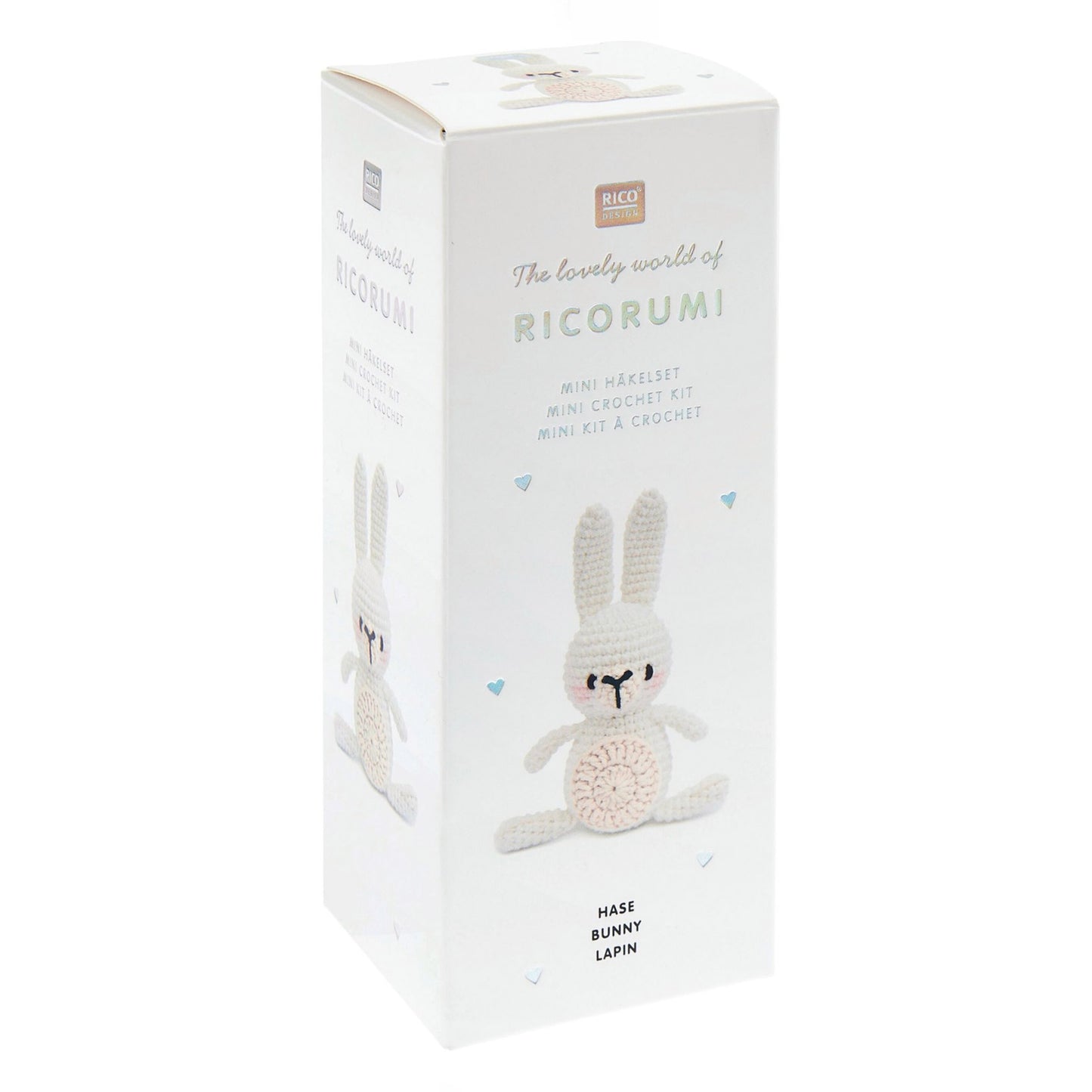Exemple d'emballage d'un mini kit Easy Crochet de Rico Design