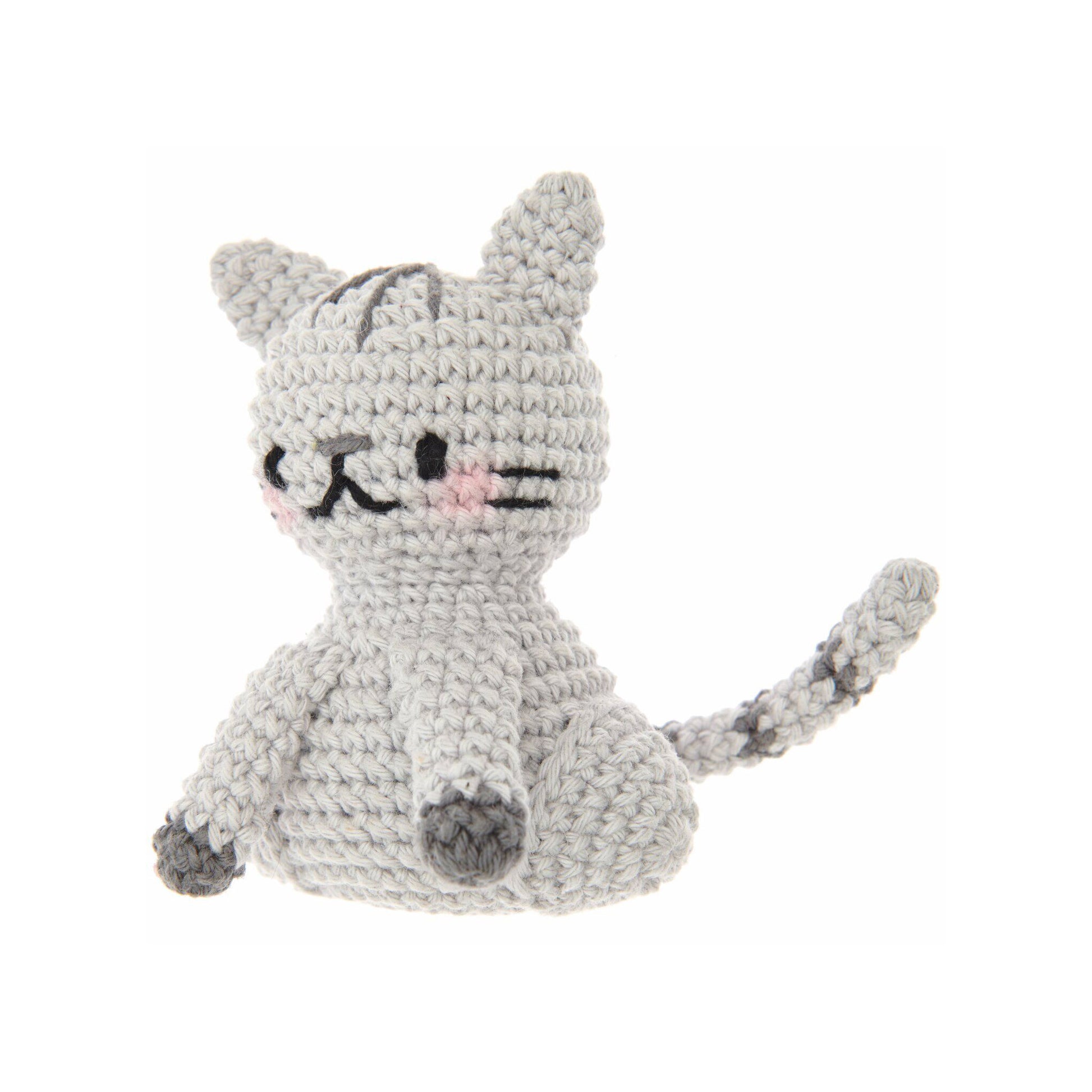 Mini kit Easy Crochet de Rico Design, modèle Chat