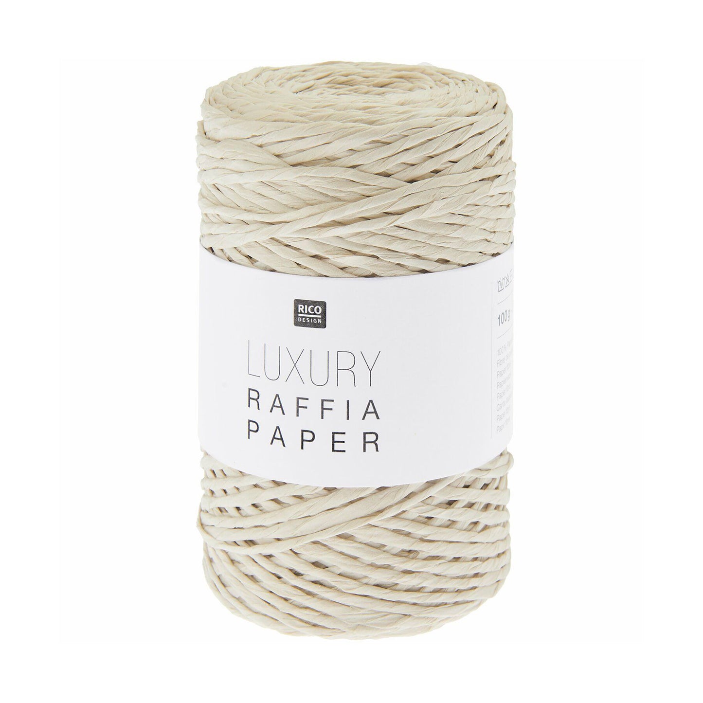 Luxury Raffia Paper de Rico Design coloris  002 Poudre