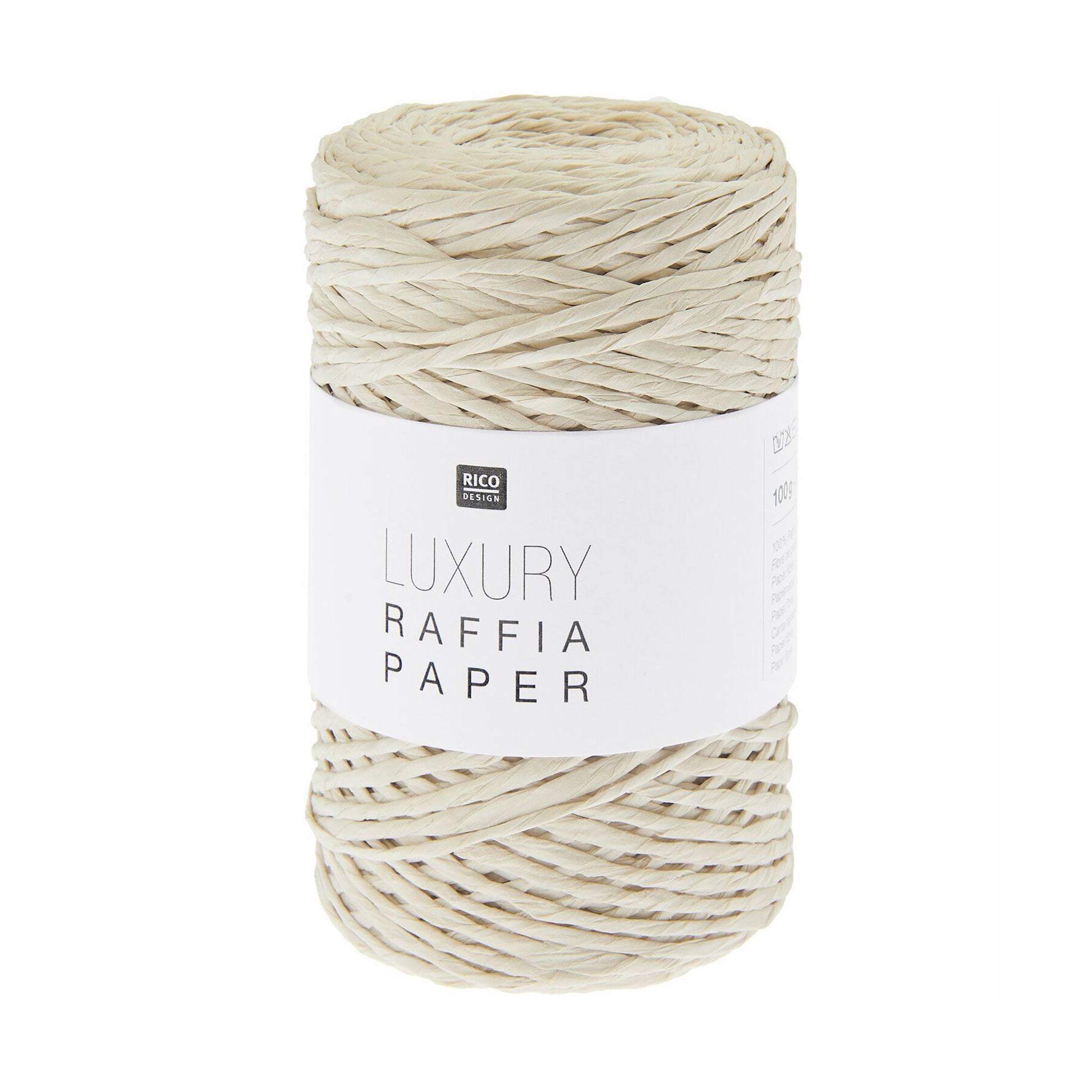 Luxury Raffia Paper de Rico Design coloris  002 Poudre