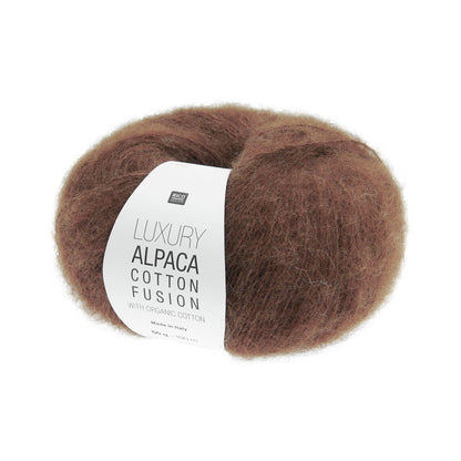 Pelote de Luxury Alpaca Cotton Fusion de Rico Design coloris 003 Praline