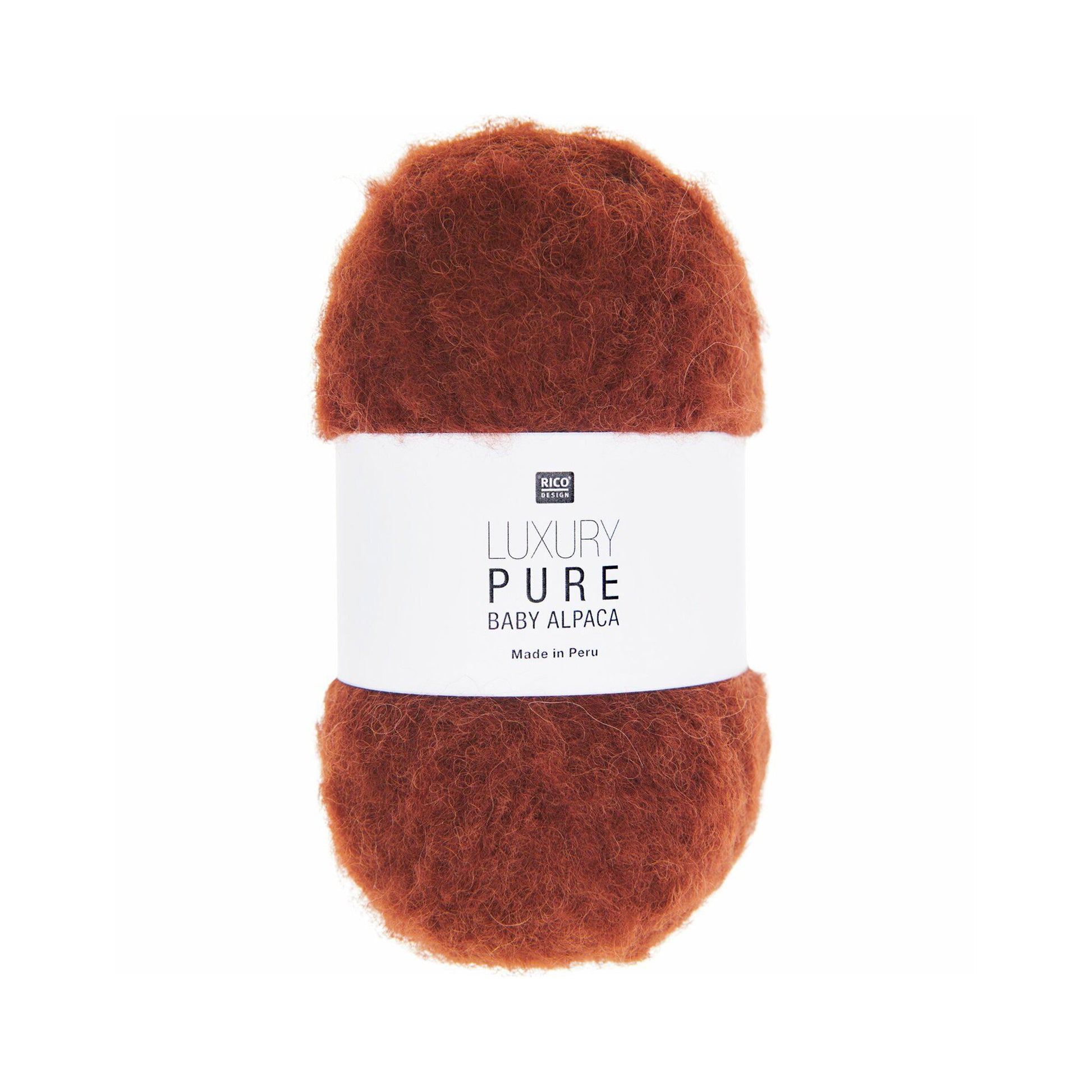 Pelote de Luxury Pure Baby Alpaca de Rico Design, coloris 005 Praline