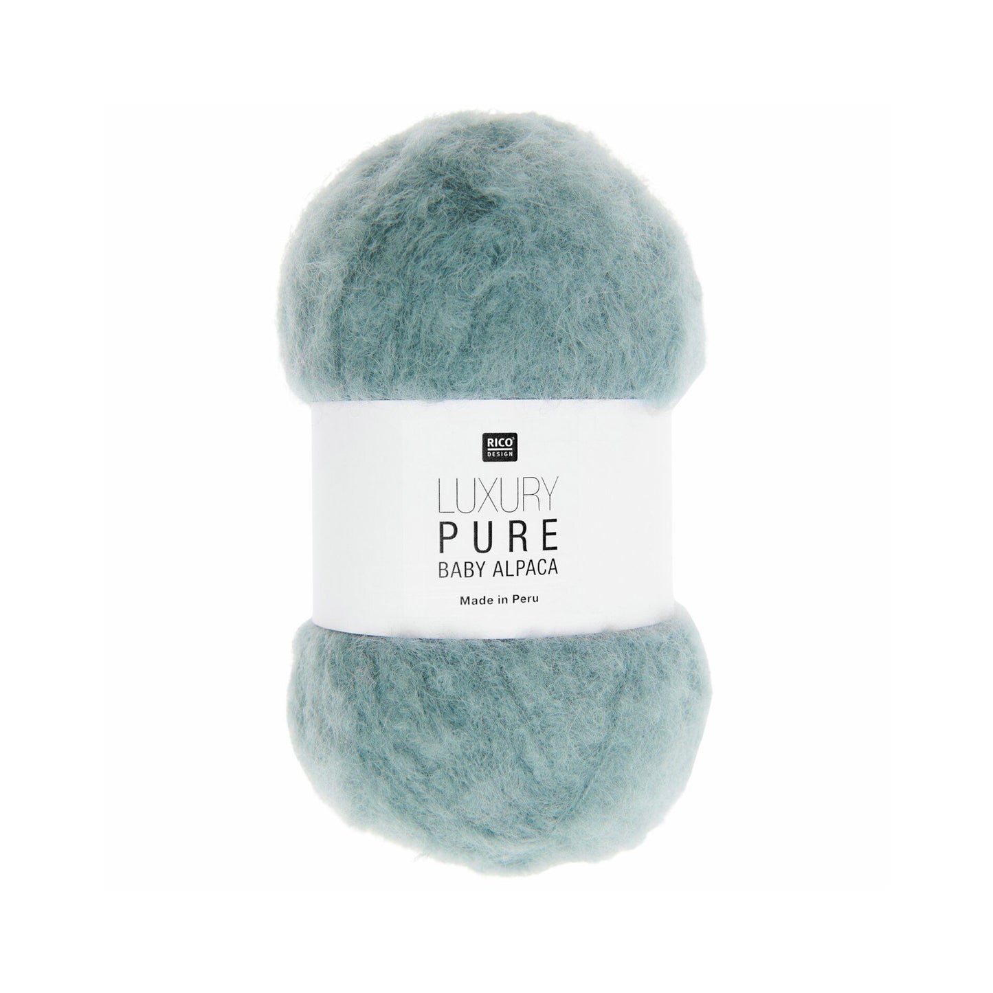 Pelote de Luxury Pure Baby Alpaca de Rico Design, coloris 008 Smoke Blue