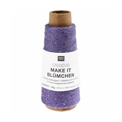 Creative Make It Blümchen de Rico Design coloris 018 Lilas
