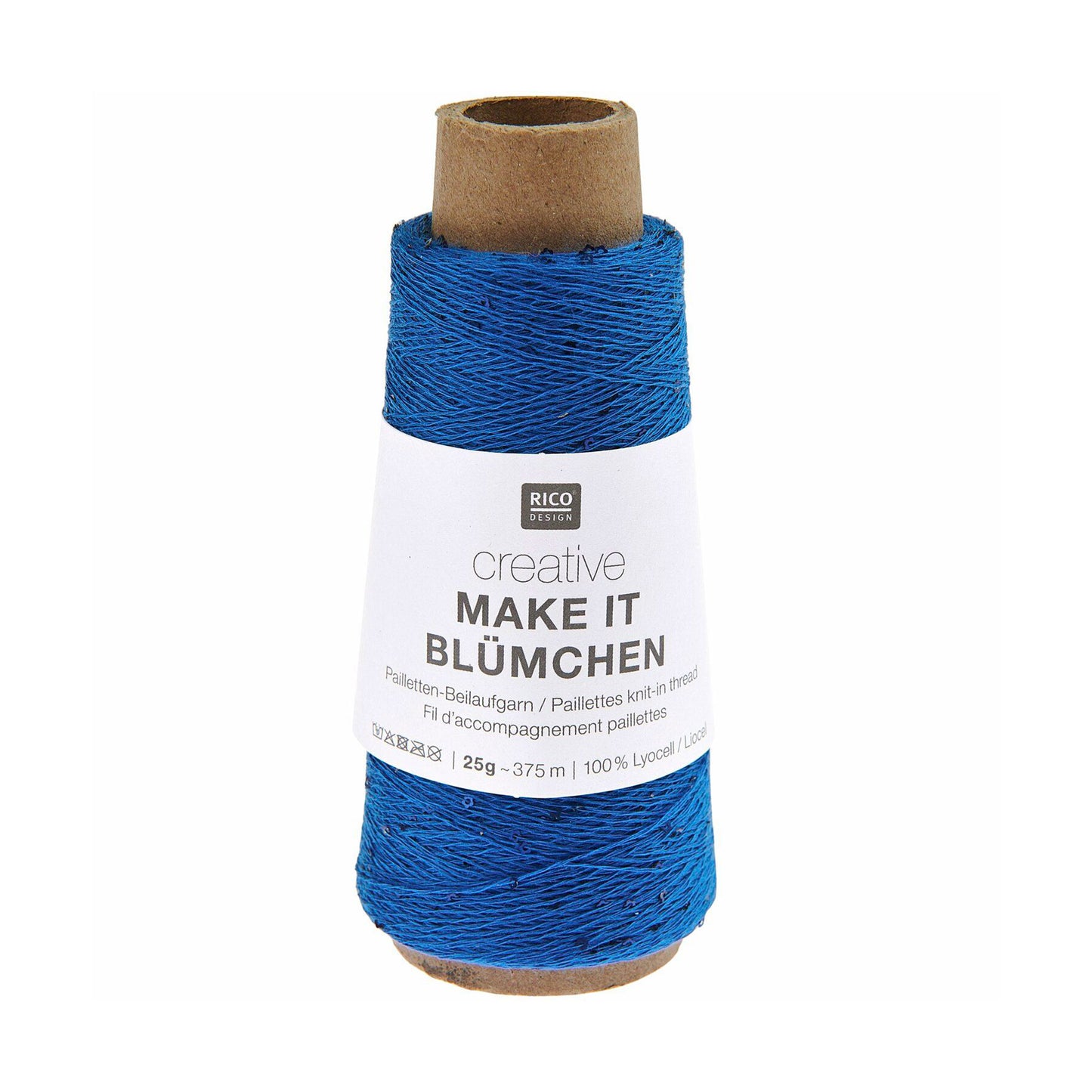 Creative Make It Blümchen de Rico Design coloris 020 Bleu