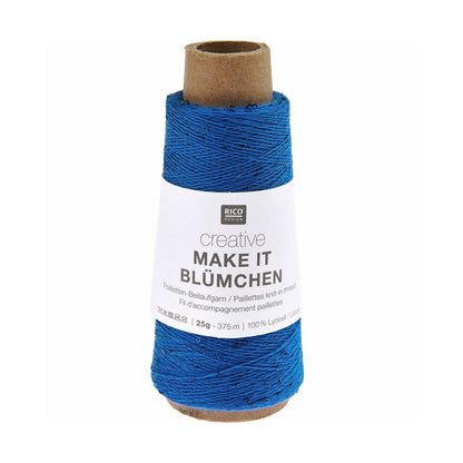 Creative Make It Blümchen de Rico Design coloris 020 Bleu