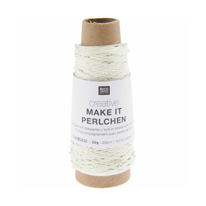 Creative Make It Perlchen de Rico Design coloris 001 Cristal