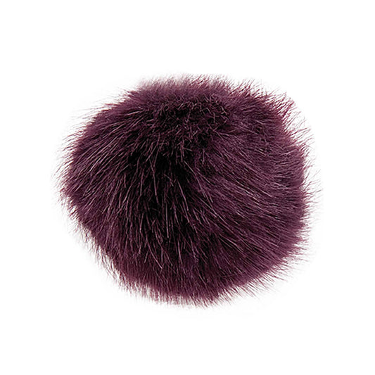 Pompon Fausse Fourrure 10 cm - Rico Design