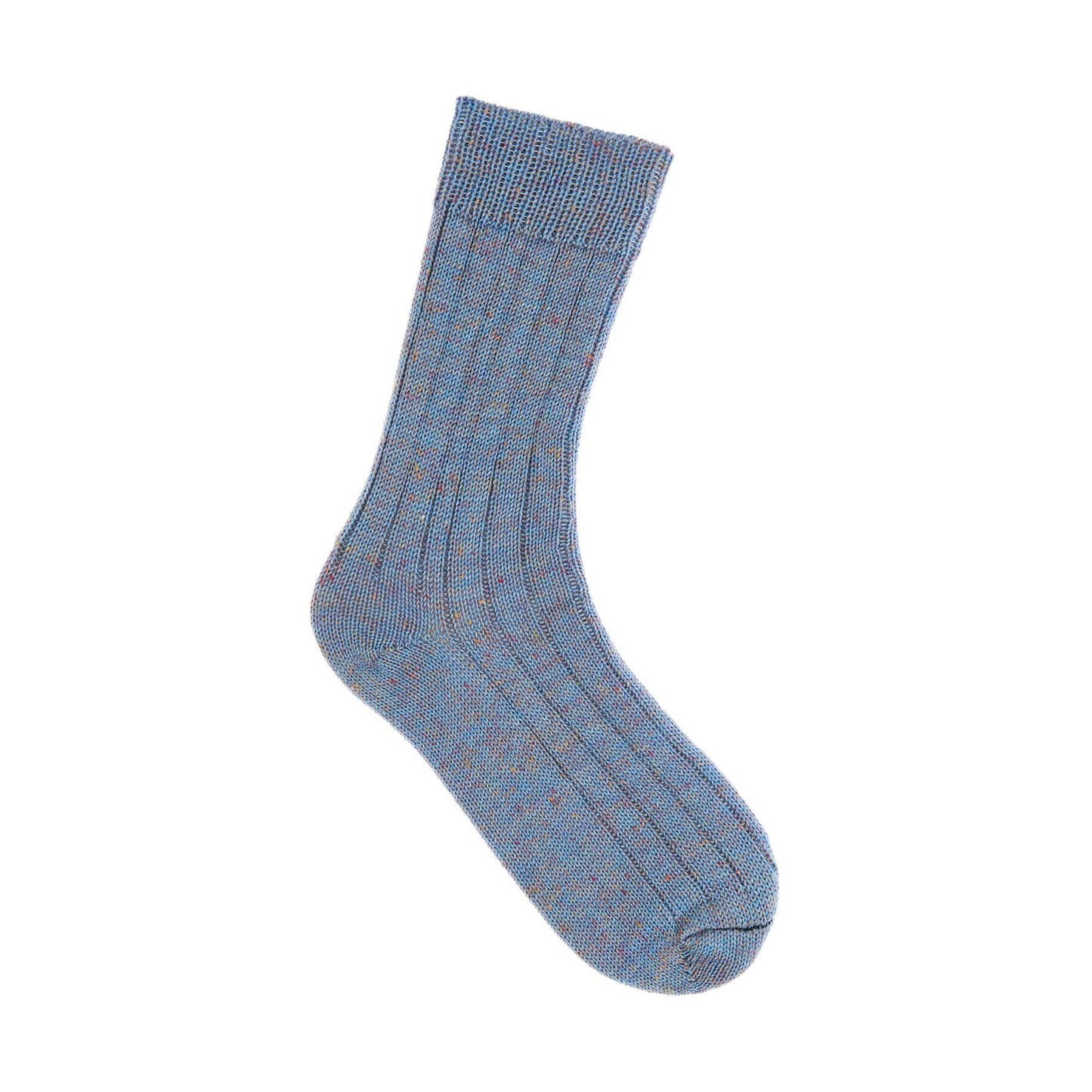 Socks Linen Tweed de Rico Design coloris 005 Bleu