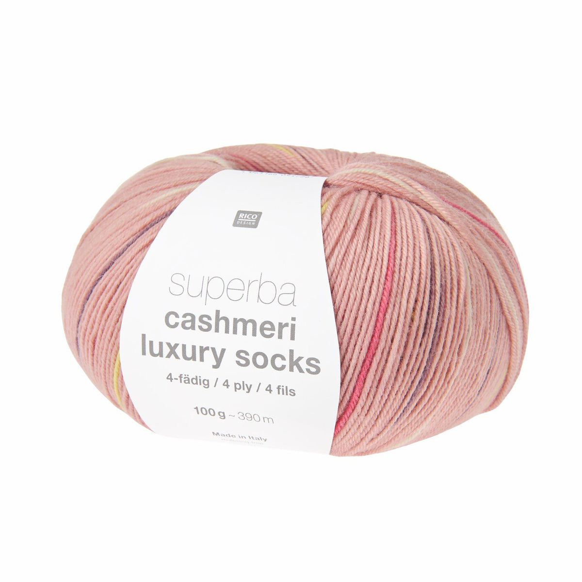 Superba Cashmeri Luxury Socks de Rico Design coloris 044 Falling Leaves